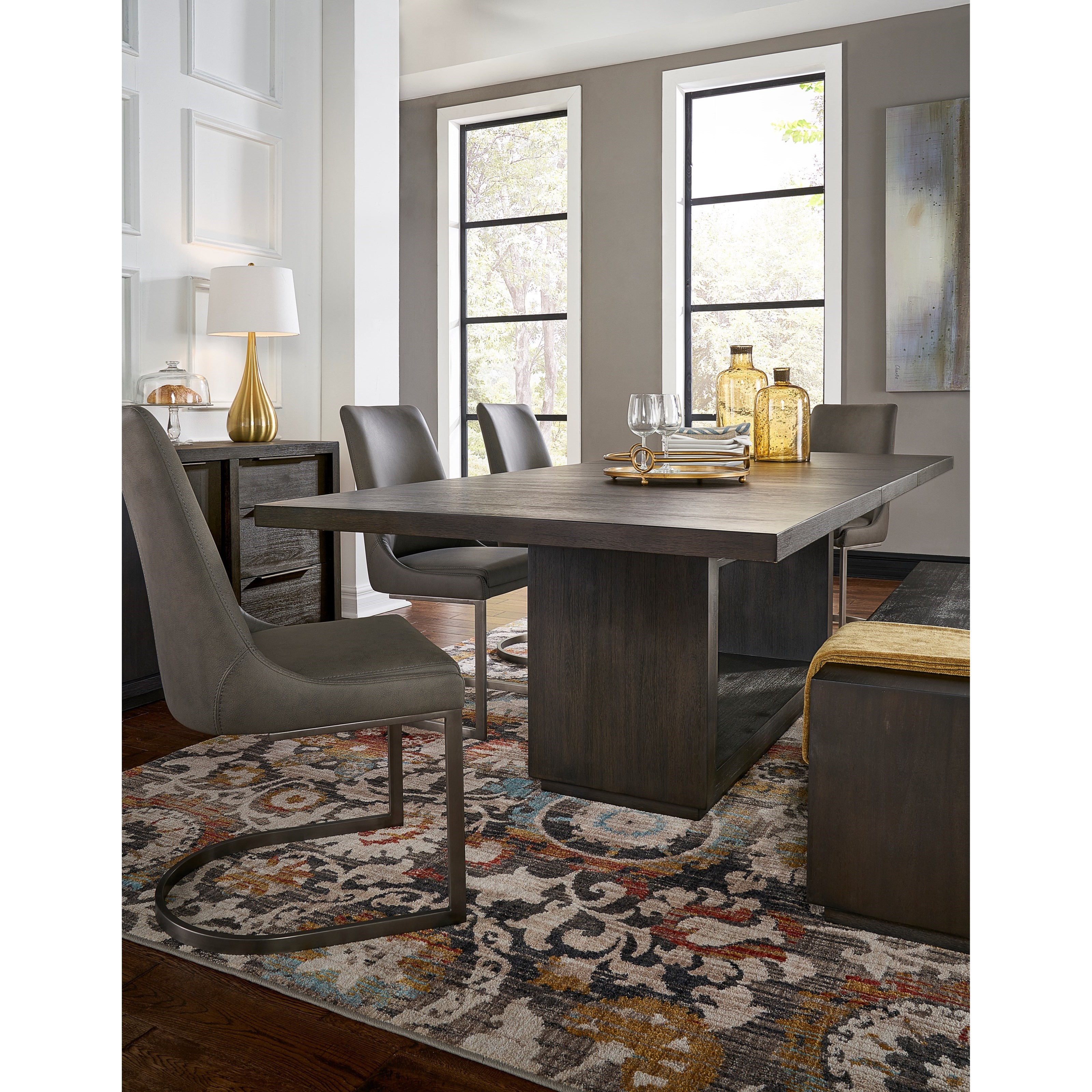 Modus International Oxford Table with Leaf A1 Furniture & Mattress