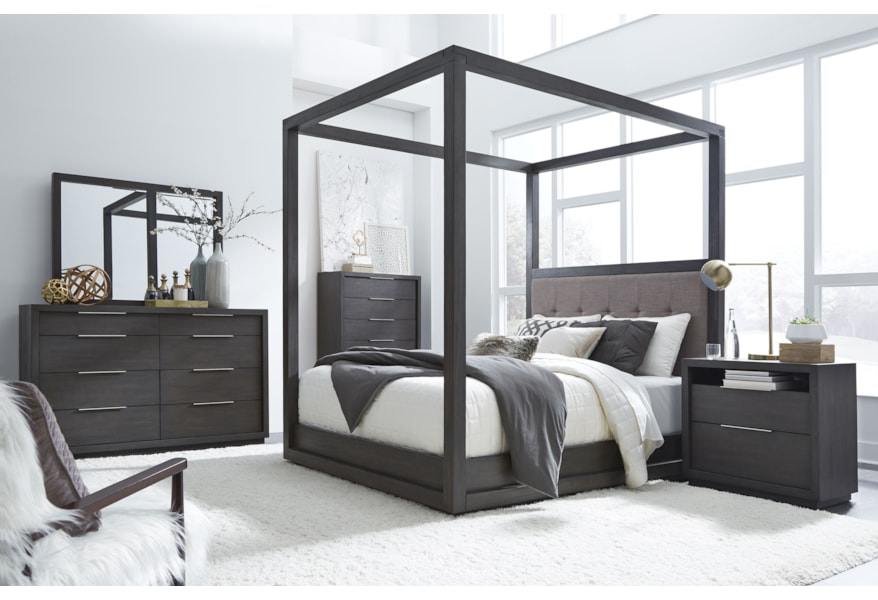 Modus International Oxford Full Canopy Bed With Upholstered Headboard A1 Furniture Mattress Canopy Beds Modus International Oxford Full Canopy Bed With Upholstered Headboard A1 Furniture Mattress Canopy Beds