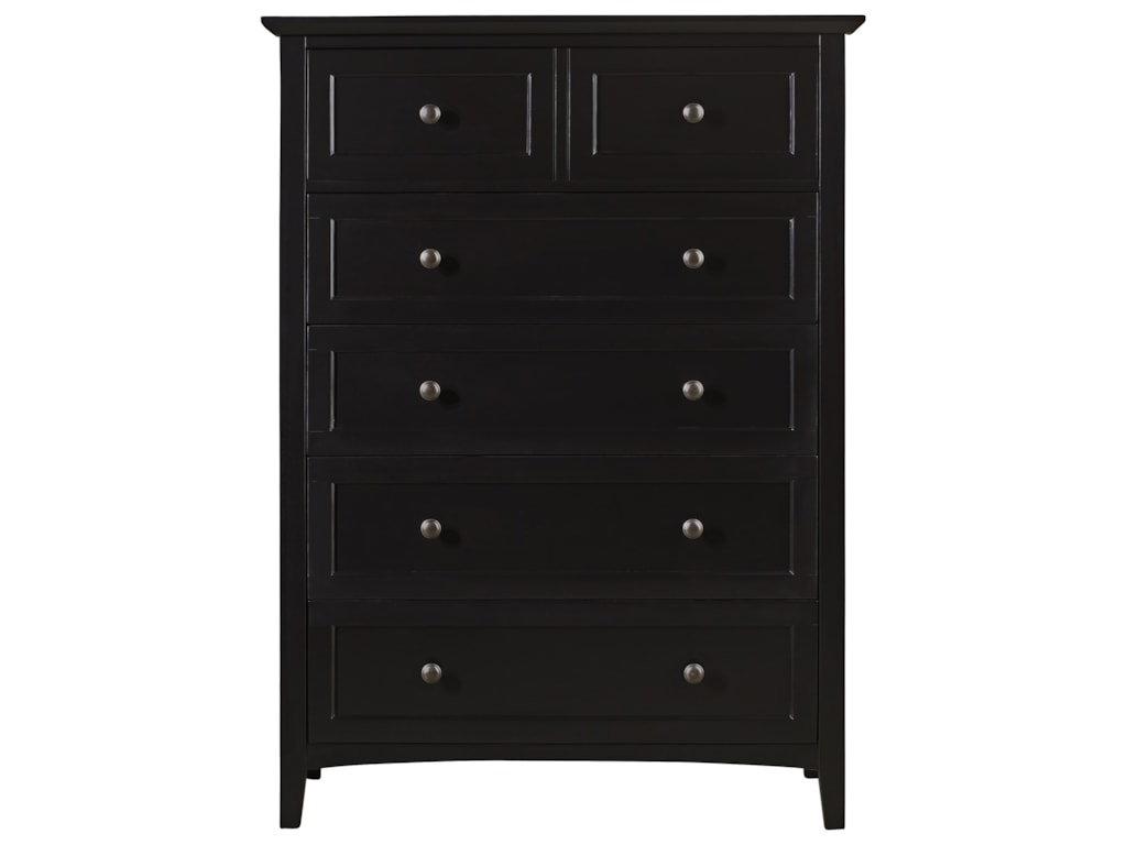 Modus International Paragon Shaker Style 5 Drawer Chest Made From