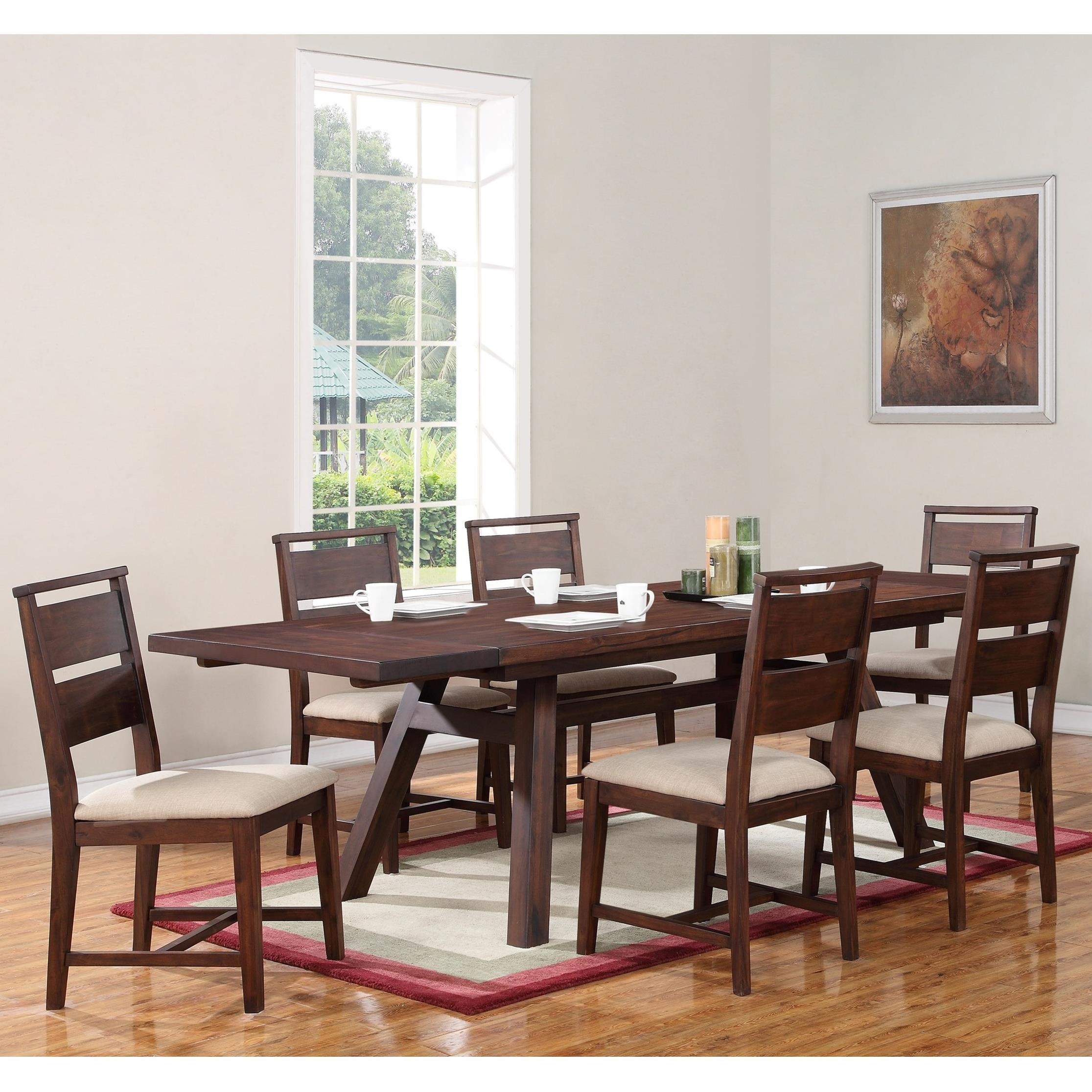 Portland 7 Piece Table And Chair Set Sadler S Home Furnishings