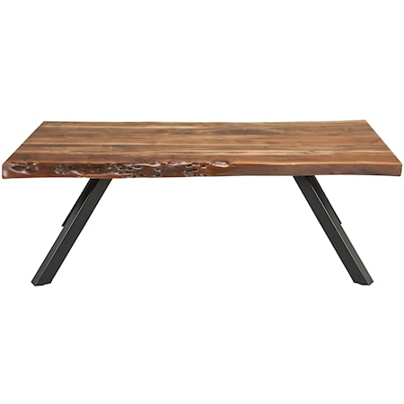 Modus International Gordon DZ1021 Metal Coffee Table in Shadow, A1  Furniture & Mattress