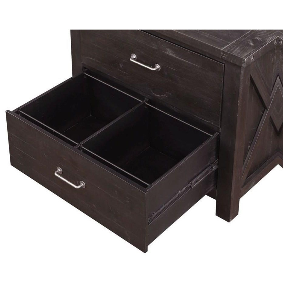 Modus International Yosemite 7yc918 Solid Wood Lateral File