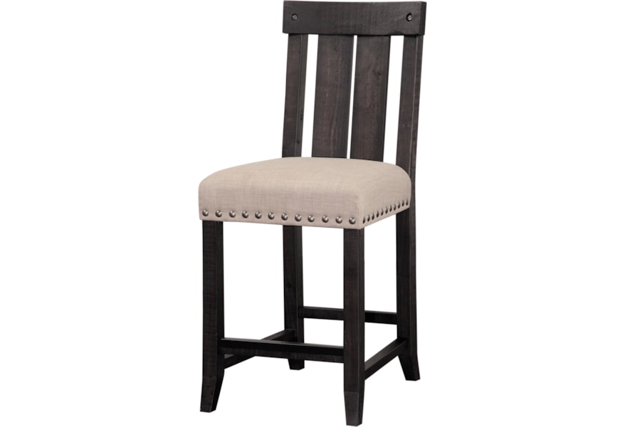 Yosemite Solid Wood Kitchen Counter Stool in Cafe | Sadler's ...