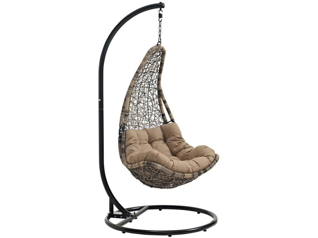Modway Abate Outdoor Patio Swing Chair With Stand Value City Modway AbateOutdoor Patio Swing Chair ... - Modway Abate Outdoor Patio Swing Chair With Stand Value City
