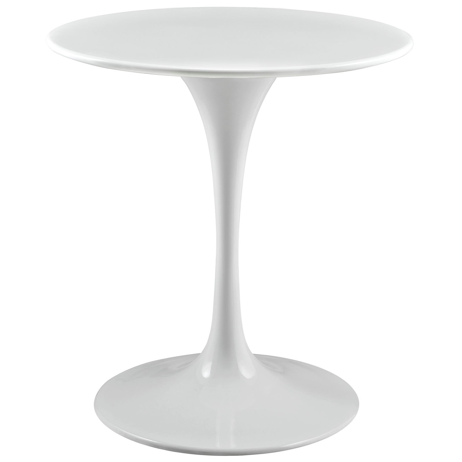 Modway Lippa White 28 Round Wood Top Dining Table Value City