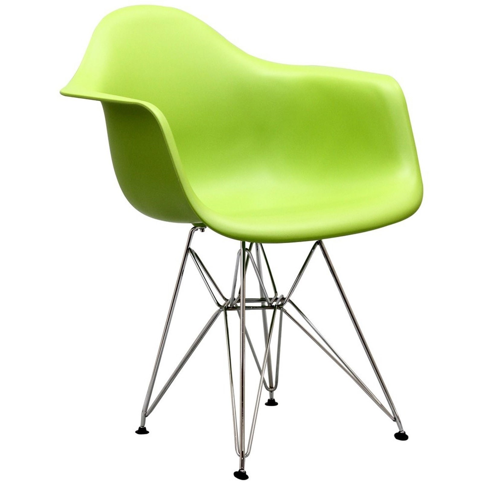 Modway Paris Eei 181 Grn Modern Dining Armchair With Plastic Chair Del Sol Furniture Dining Side Chairs