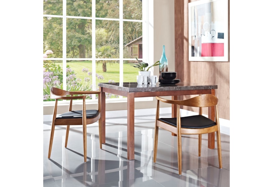 Modway Presidential Mid Century Modern Dining Armchair Value