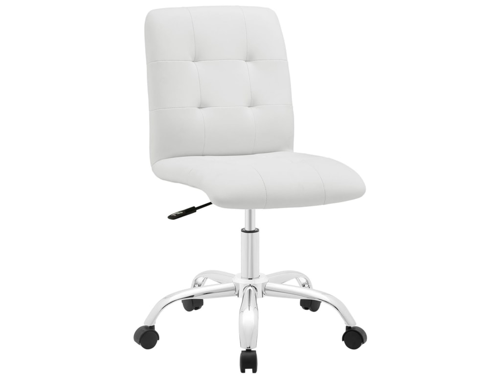 Prim Armless Mid Back Office Chair By Modway At Value City Furniture