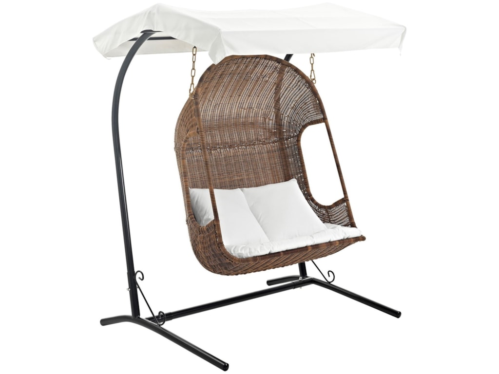 Modway Vantage Outdoor Patio Swing Chair With Stand Value City Modway VantageOutdoor Patio Swing Chair ... - Modway Vantage Outdoor Patio Swing Chair With Stand Value City