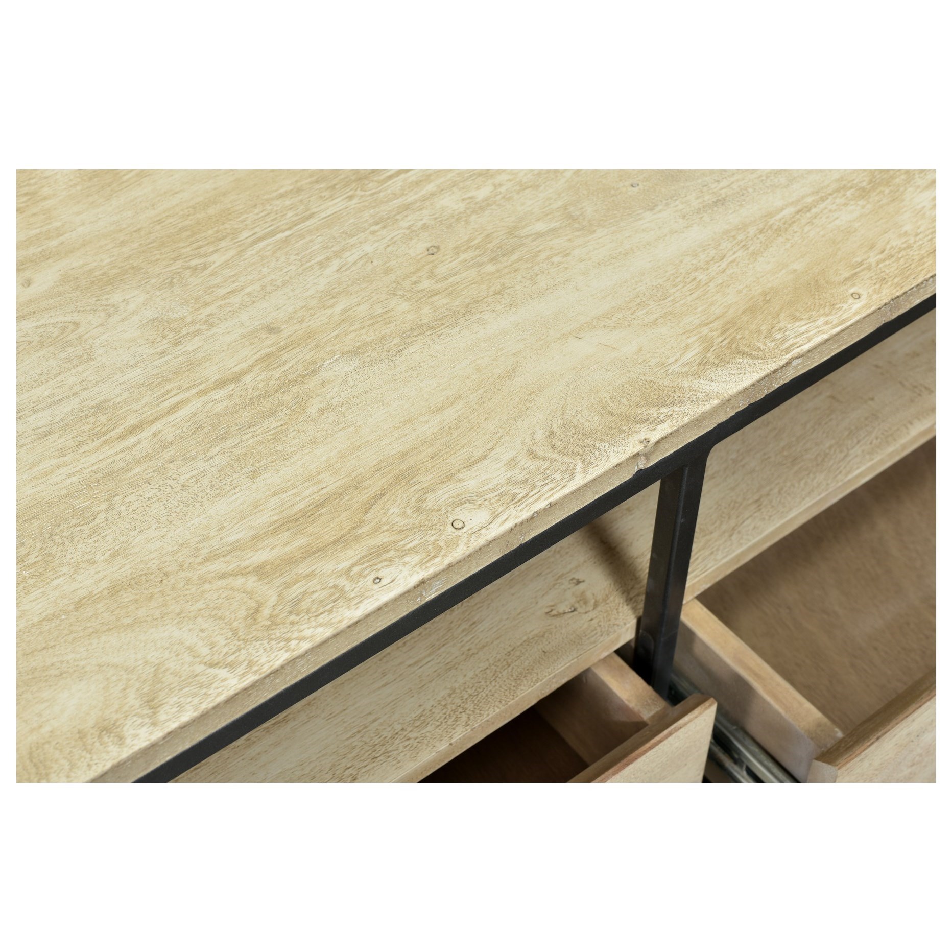 Moe S Home Collection Ava Solid Acacia Console Table Reid S