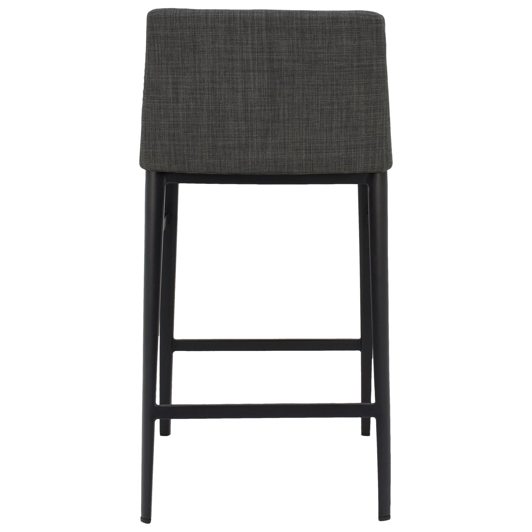 Moe S Home Collection Baron Charcoal Mid Century Modern Counter