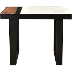 Moe S Home Collection Blox Banswara Marble Side Table Stoney Creek Furniture End Tables