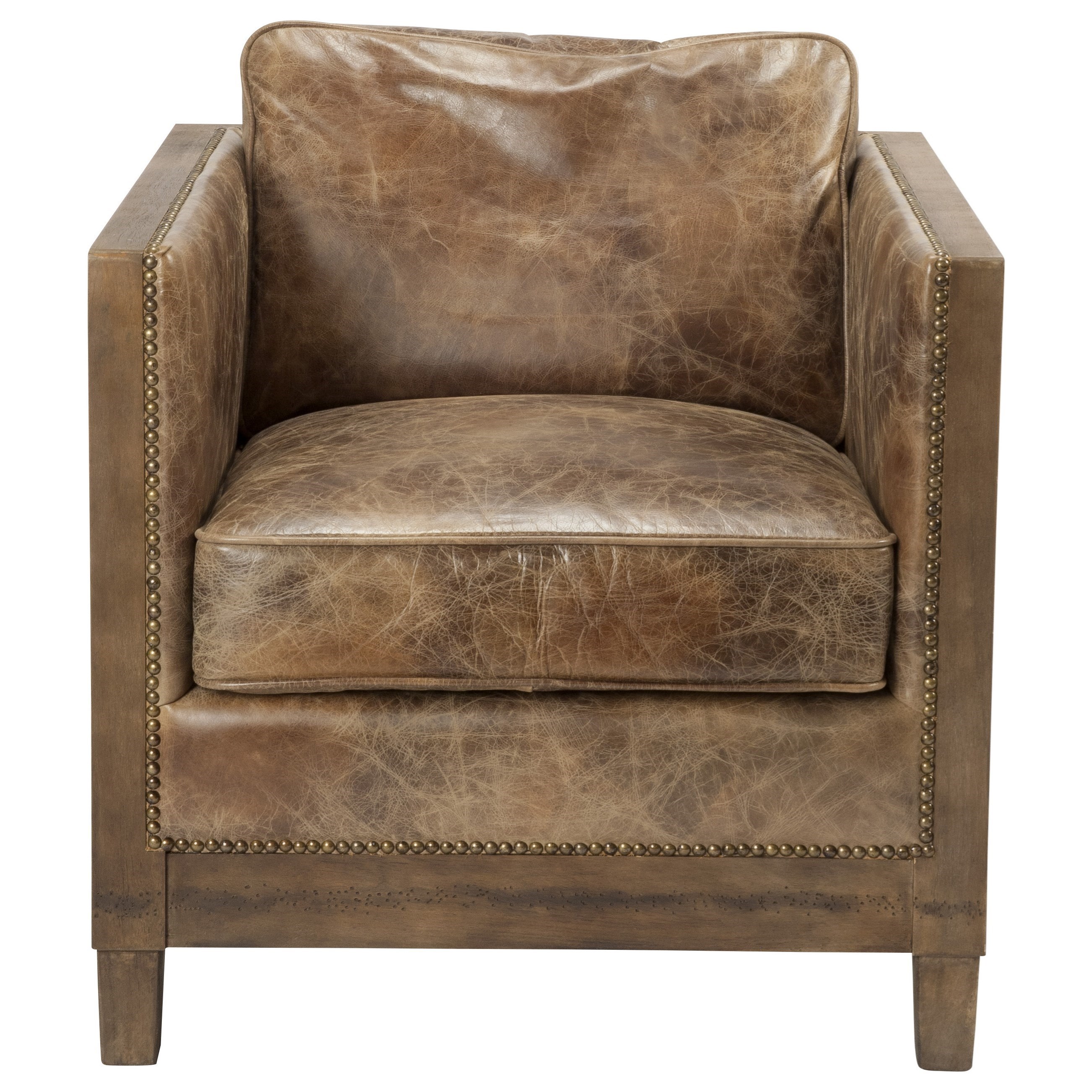 Moe S Home Collection Darlington Leather Club Chair With Exposed Wood Frame Wilson S Furniture Upholstered Chairs Jaxon outdoor teak club chair. wilson s furniture