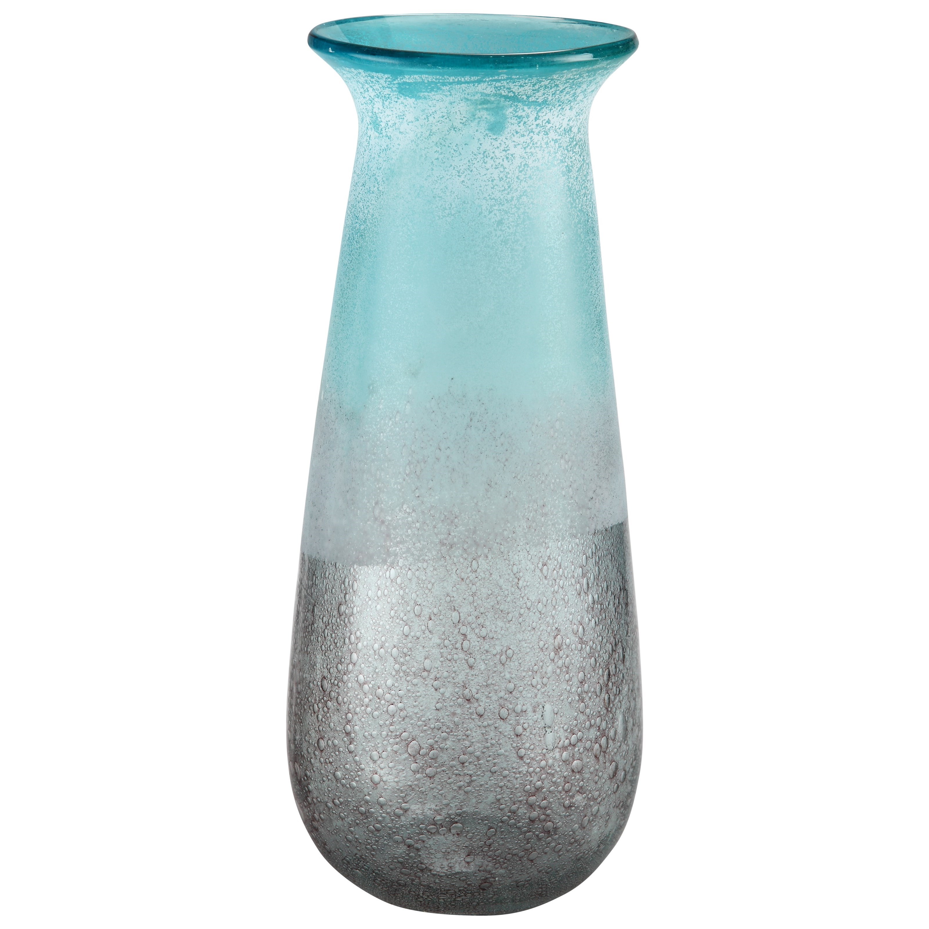 Moe S Home Collection Vases Urns Dyad Vase With Dark And Light