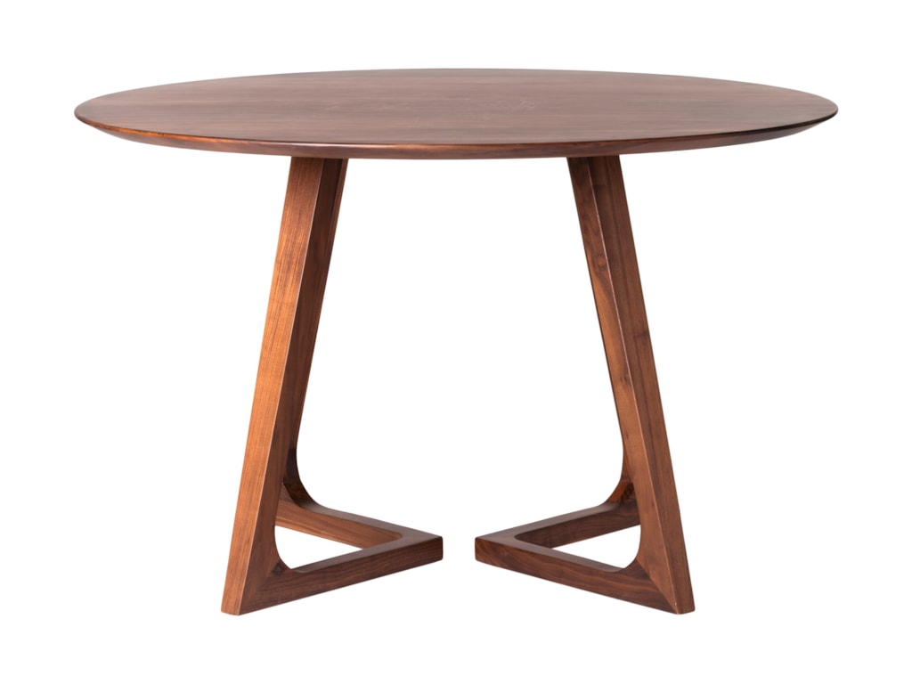 Moe S Home Collection Enza Round Mid Century Modern Dining Table Moe S Home Collection Enza Round Mid Century Modern Dining Table