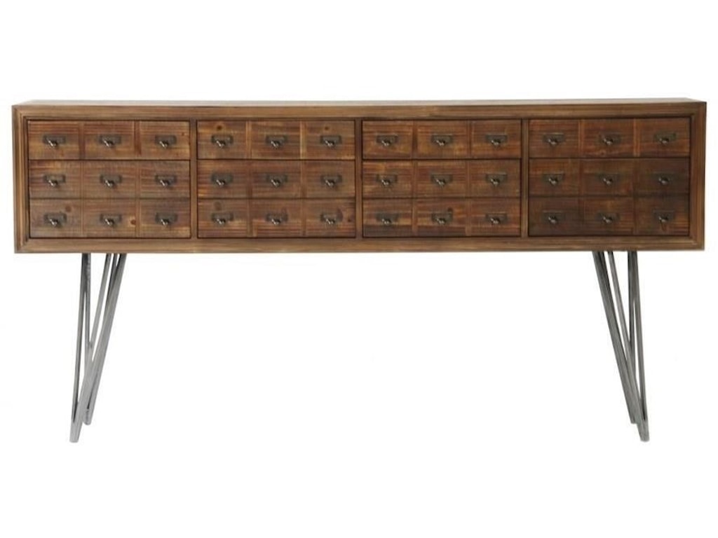 Moe S Home Collection Javadi Reclaimed Wood Sideboard With Hairpin Javadi Reclaimed Wood Sideboard With Hairpin Legs By Moe S Home Collection
