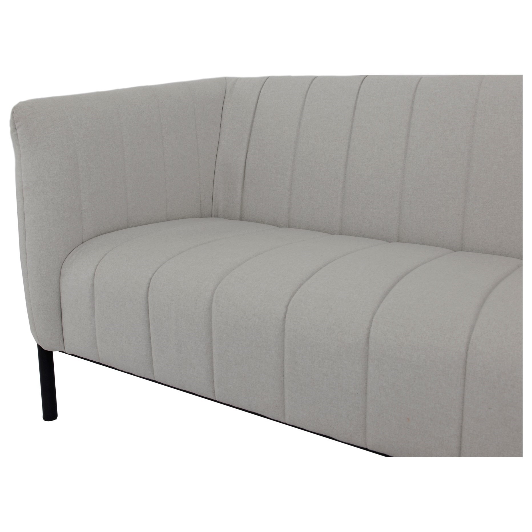Moe S Home Collection Jaxon Contemporary Sofa With Memory