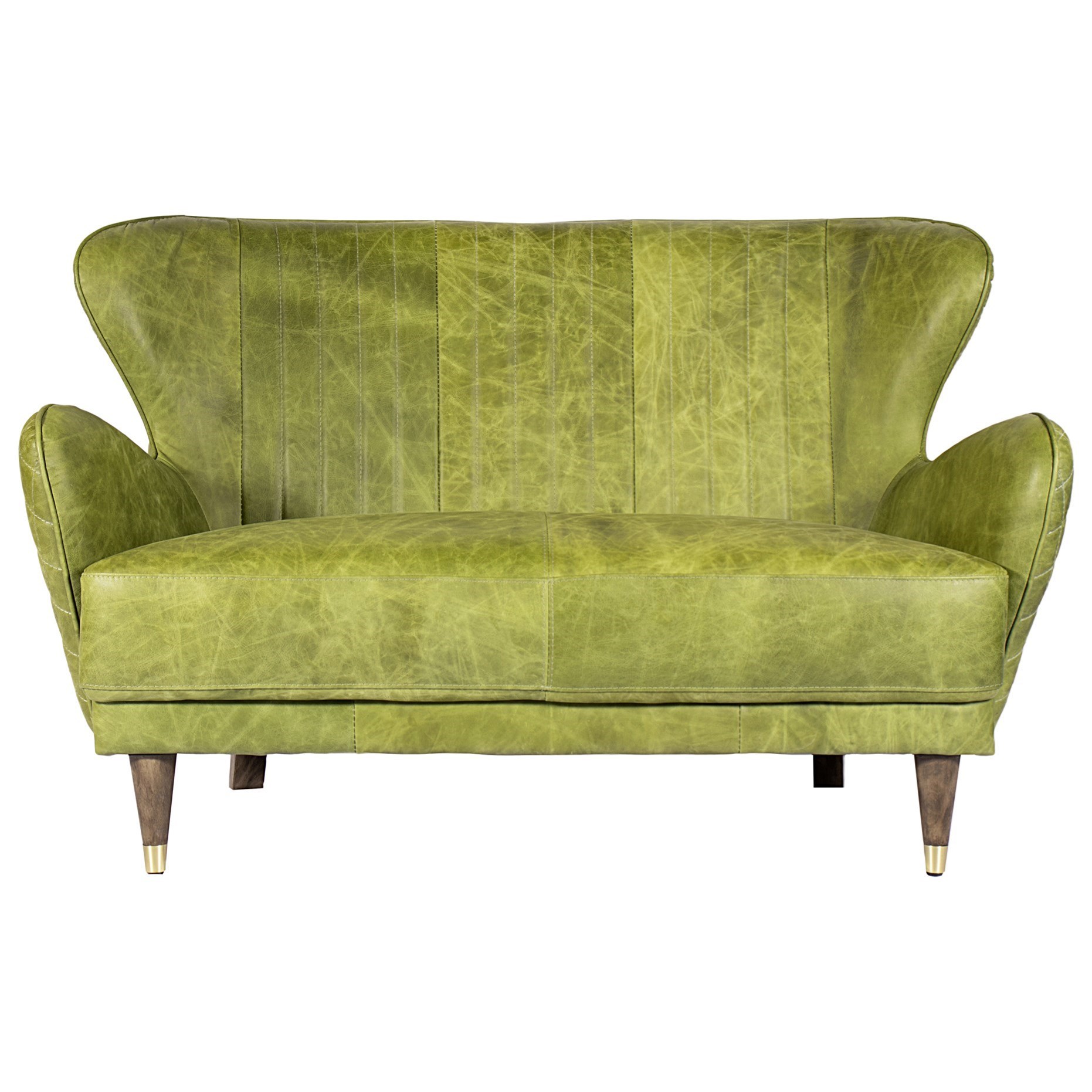 Keaton Mid Century Modern Leather Loveseat With Flared Back Sadler S Home Furnishings Loveseats 248 yellow leather loveseat products are offered for sale by suppliers on alibaba.com, of which sofas, sectionals & loveseats accounts for 9%. keaton mid century modern leather