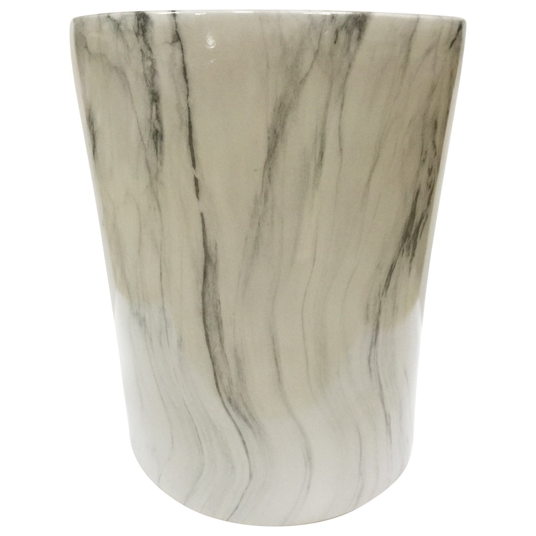 Moe S Home Collection Marmo Transitional Ceramic Stool Fashion