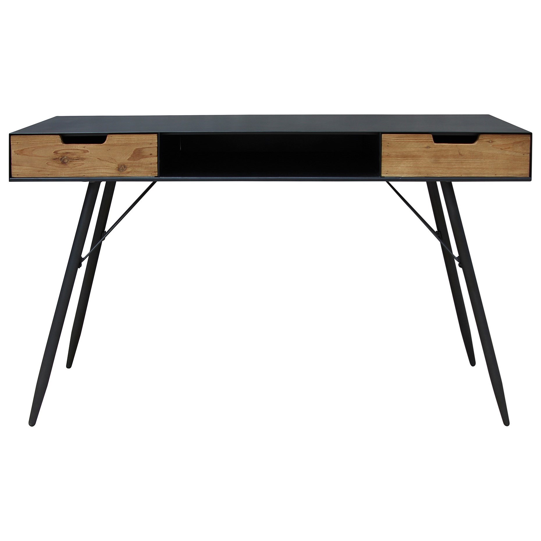 Moe S Home Collection Milner Industrial Console Table With 2