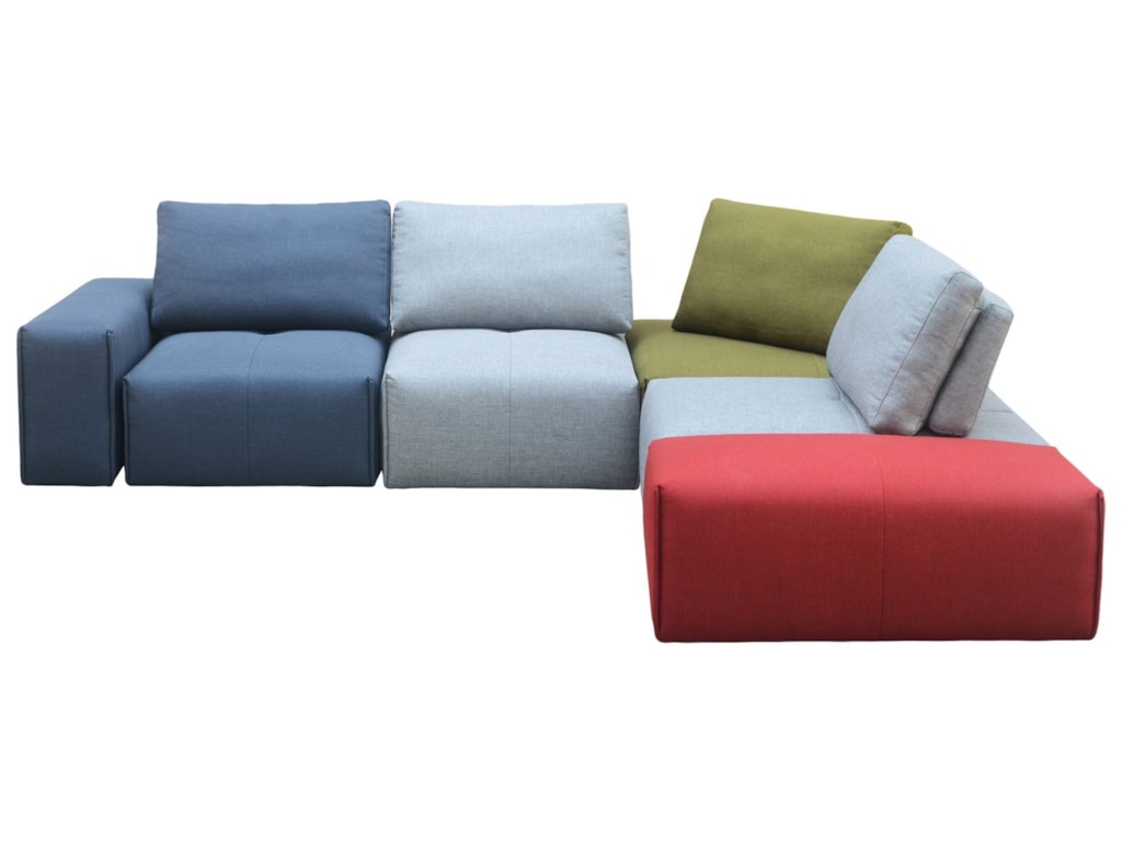 Nathaniel Modular Multicolor Sectional Sofa By Moe S Home Collection At Stoney Creek Furniture