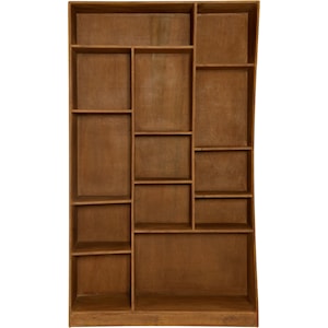 Moe's Home Collection Niagara Cube Bookcase With Curved ...