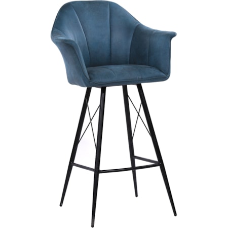 Barstool Blue
