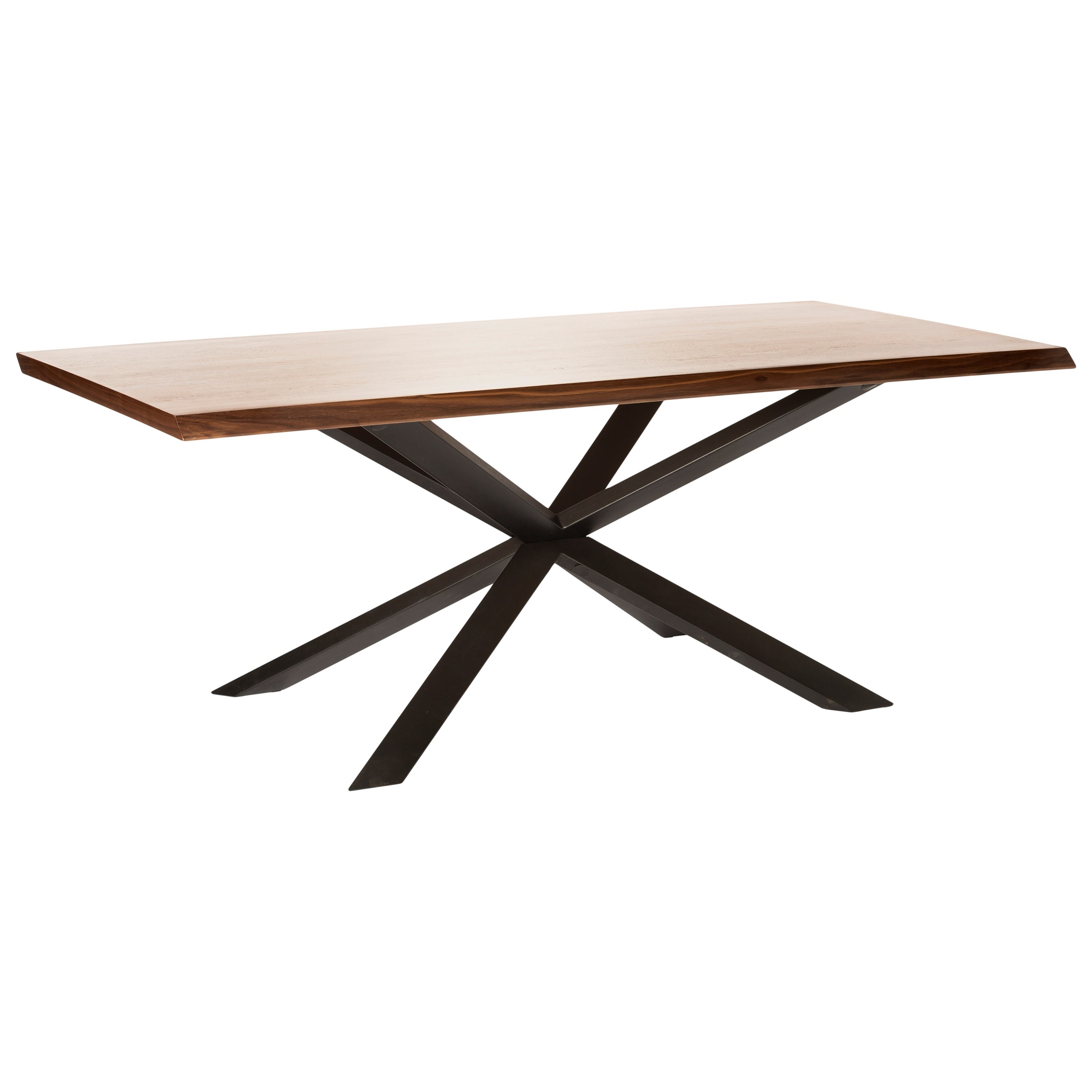 Moe S Home Collection Oslo Mid Century Modern Rectangular Walnut Dining Table Fashion Furniture Dining Tables