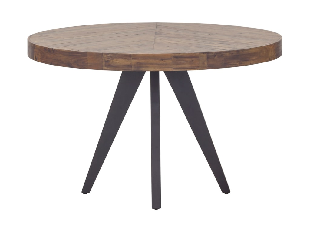 Moe S Home Collection Parq Rustic Round Dining Table With Moe S Home Collection Parq Rustic Round Dining Table With