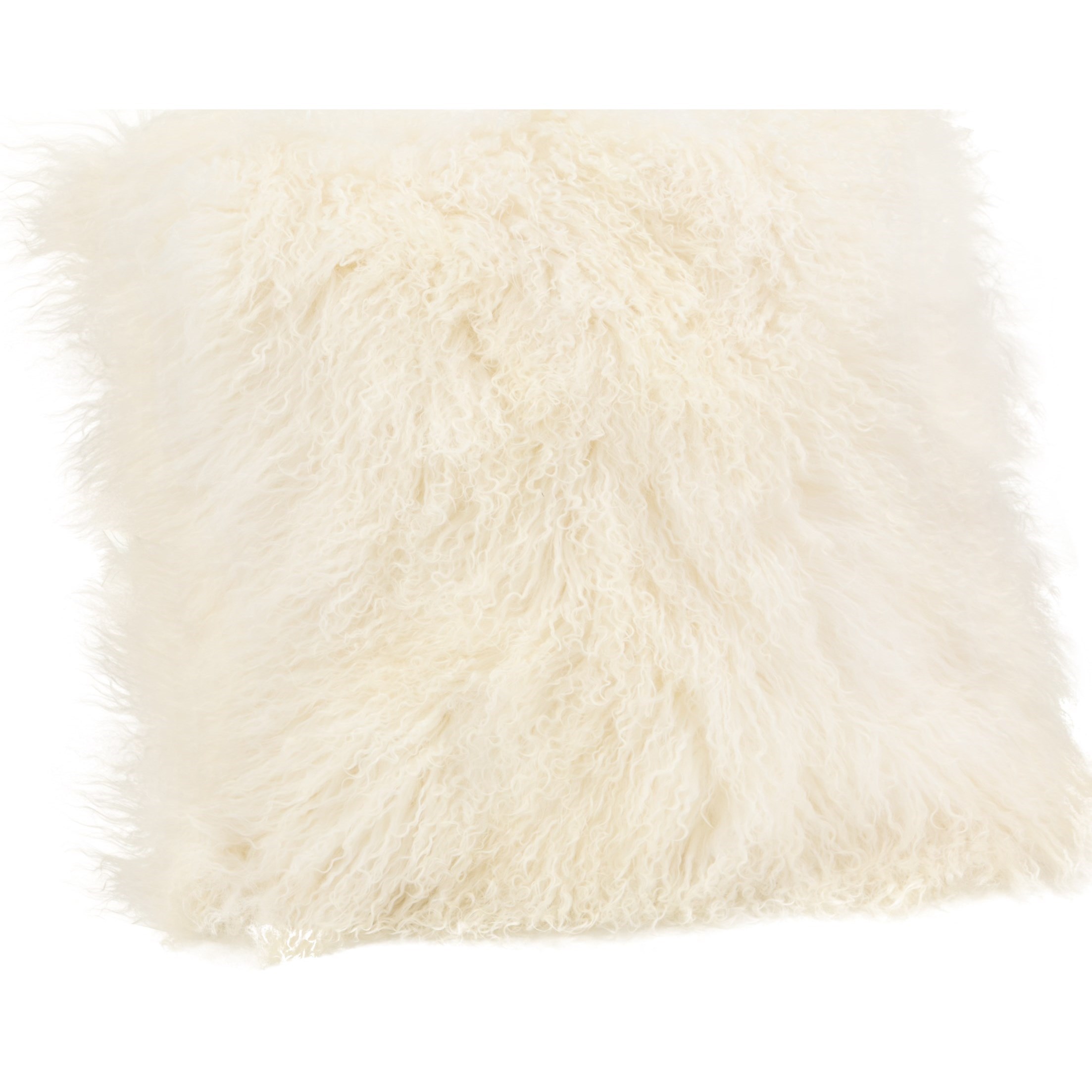 large fur pillows