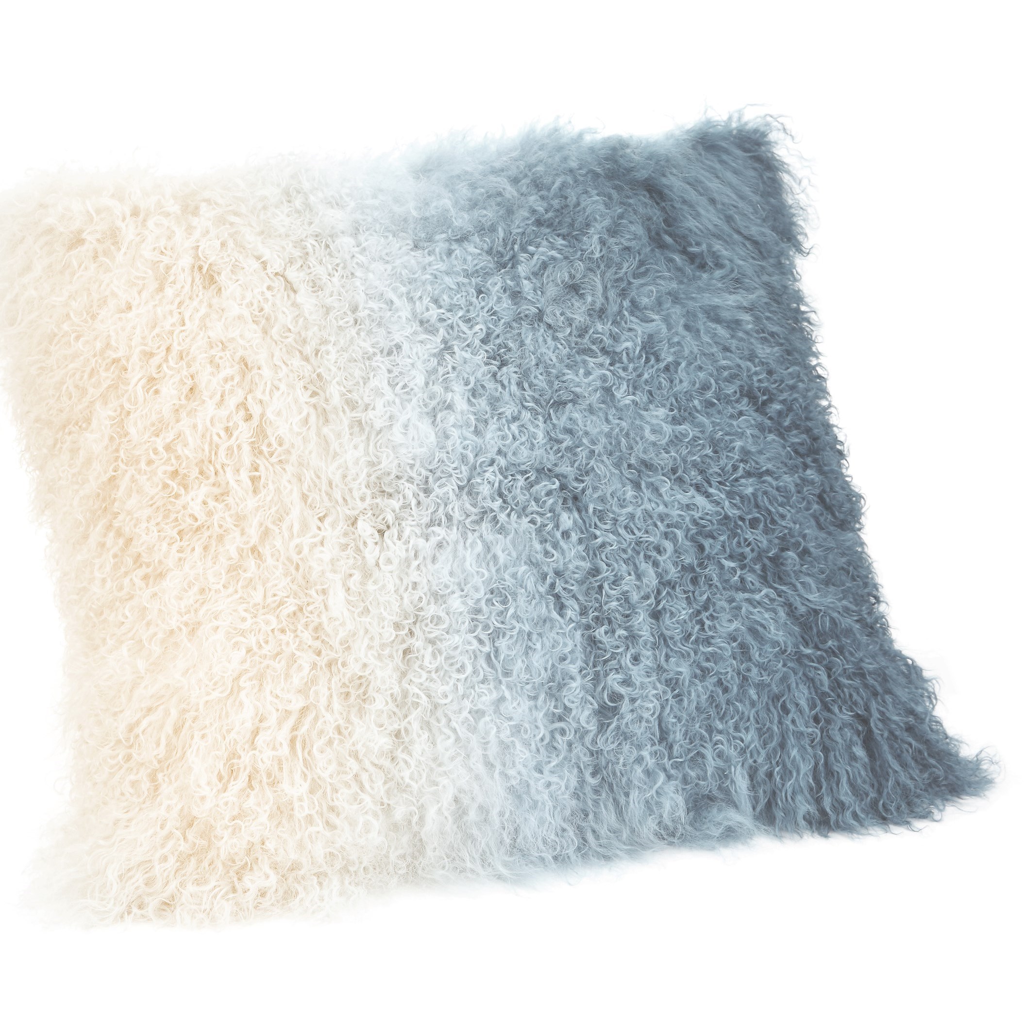 Moe S Home Collection Pillows And Throws Lamb Fur Pillow Light