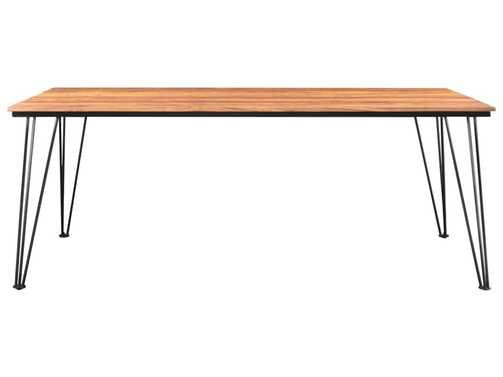 Moe S Home Collection Terrace Dining Table With Reclaimed Moe S Home Collection Terrace Dining Table With Reclaimed Wood Top