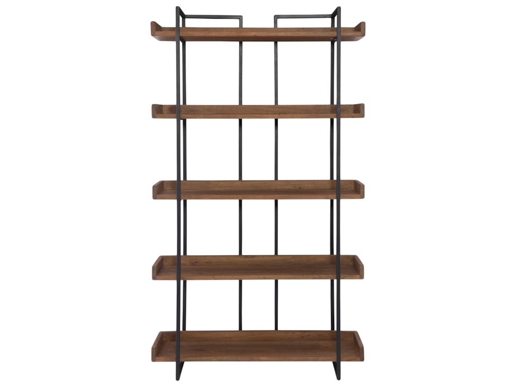 Vancouver Small Bookshelf With Iron Frame Williams Small Bookshelf With Iron Frame