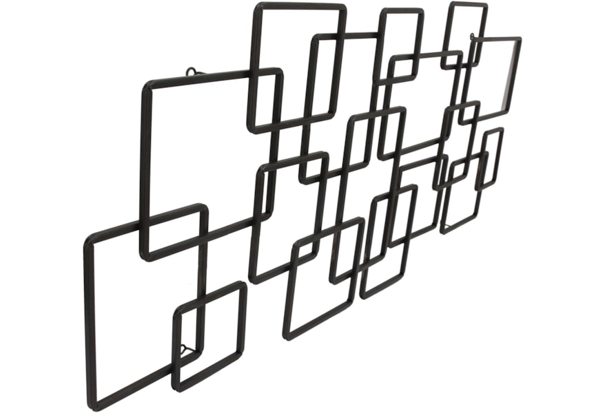 Moe S Home Collection Wall Décor Steel Squares Wall Decor Wilson S Furniture Wall Decor