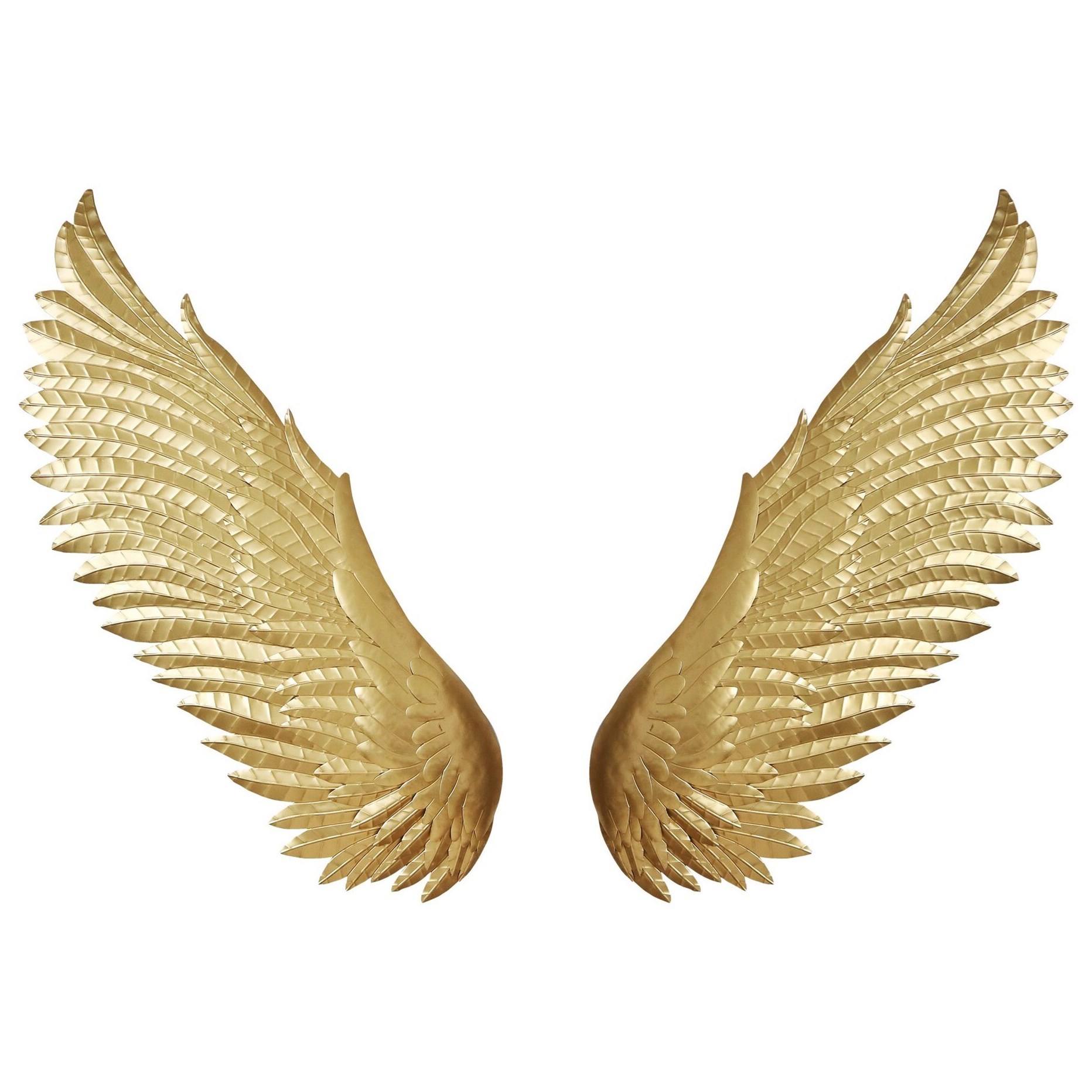 Wall Decor Contemporary Wings Wall Decor Gold Williams Kay