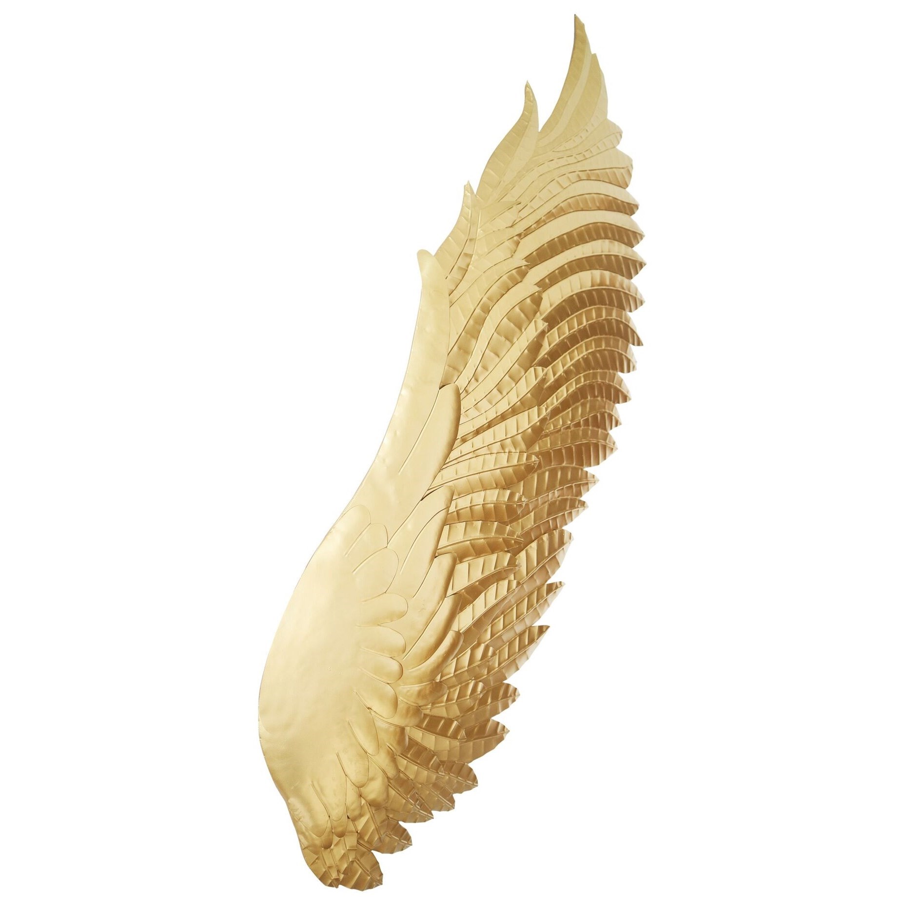 Moe S Home Collection Wall Decor Contemporary Wings Wall Decor