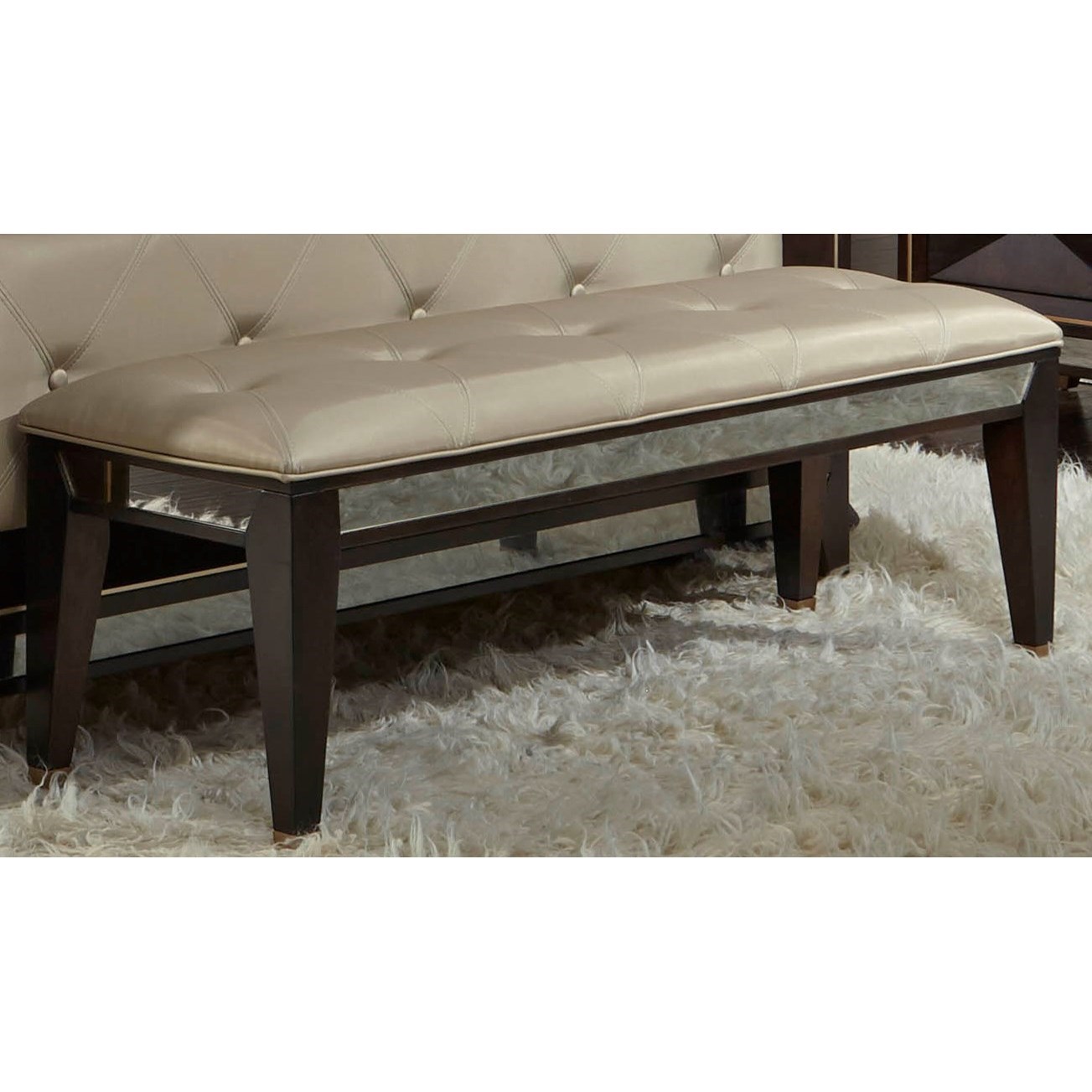 Najarian Westwood Bedside Bench With Tufted Seat Wilcox