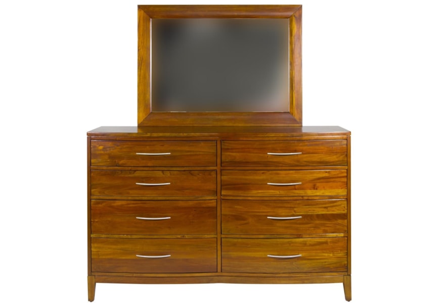 Napa Furniture Designs Boston Brownstone 8 Drawer Dresser