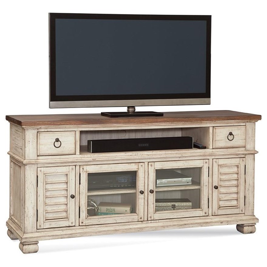 Napa Furniture Designs Belmont 66 Farmhouse Entertainment Console