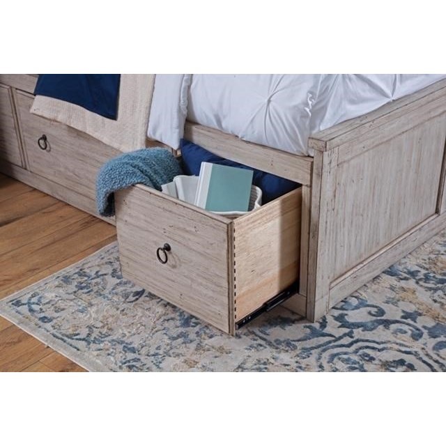Belmont California King Captains Bed With 9 Drawers Sadler S
