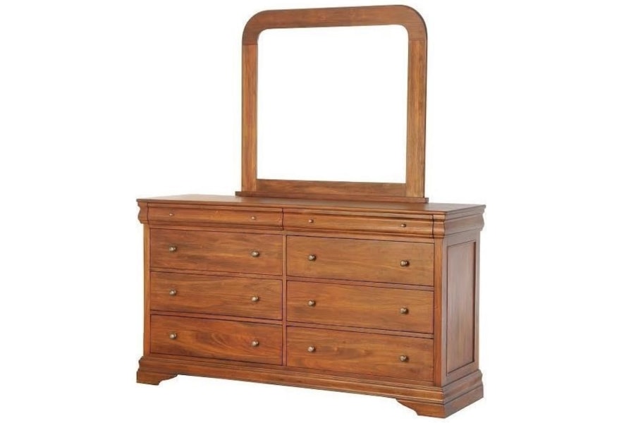 Warehouse M French Classic 20 12c Transitional Solid Wood 8 Drawer