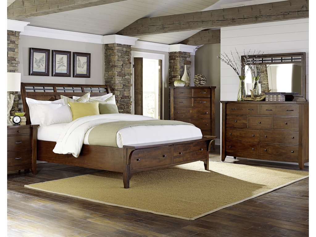Napa Furniture Designs Whistler RetreatQueen Storage Bed