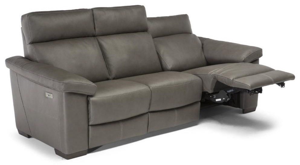 Natuzzi Editions C126 Power Reclining Leather Sofa Williams