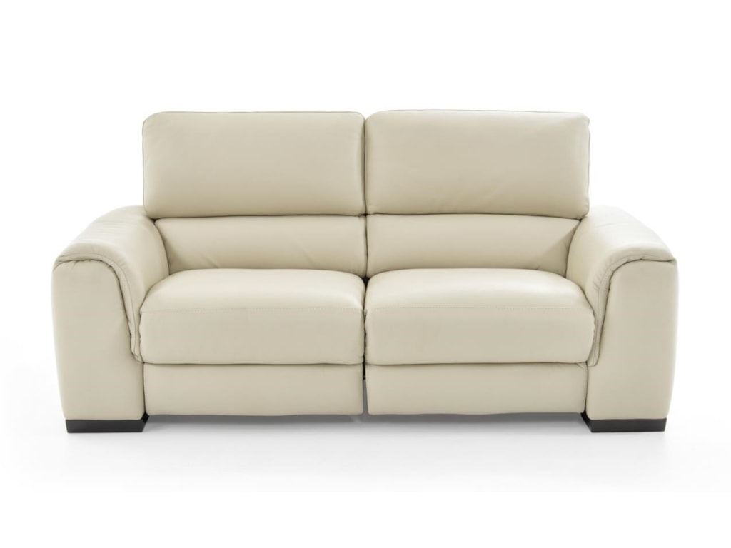 Natuzzi Editions Davide B969 193 Cream Reclining Loveseat Natuzzi Editions Davide Reclining Loveseat