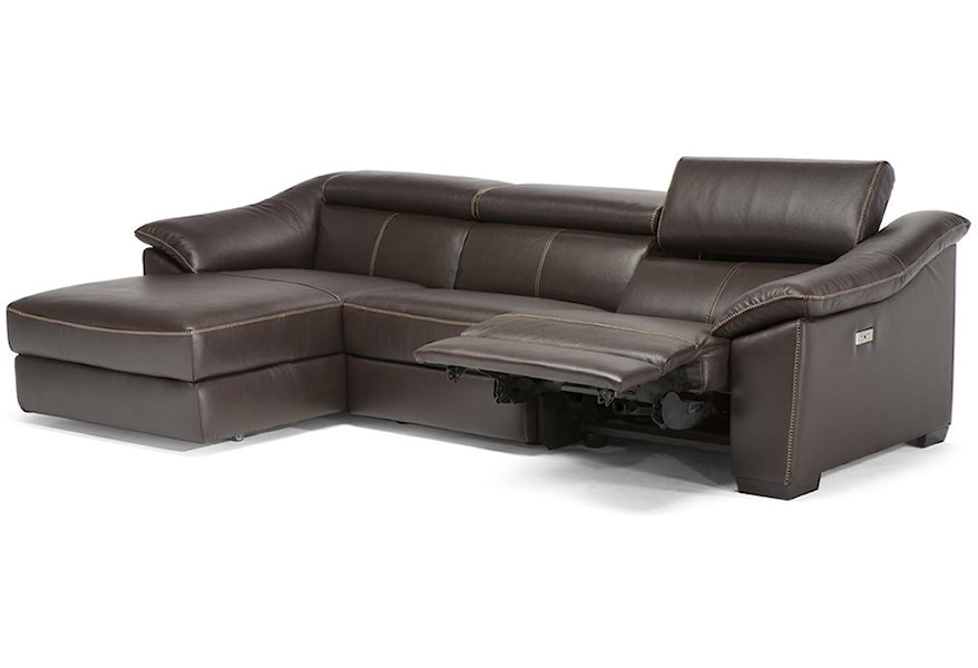 Natuzzi Editions Emozione 3-Piece Power Reclining Sectional