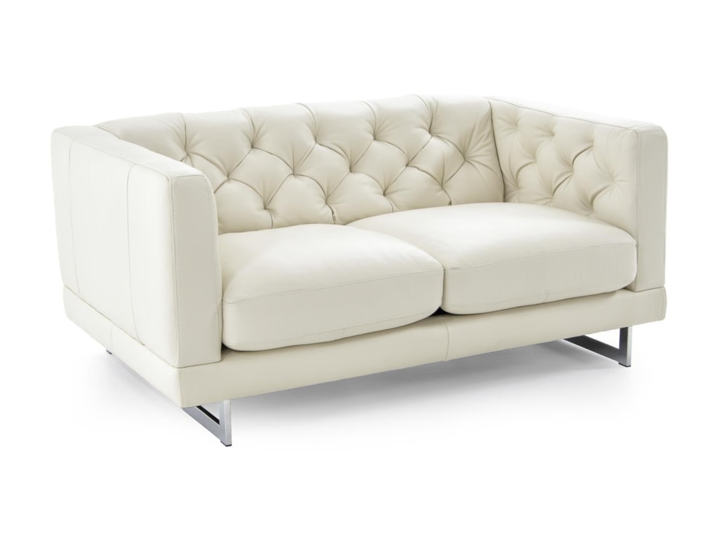 Natuzzi Editions Zeno Contemporary Loveseat With Tufted Detailing - Natuzzi Editions Zeno B Clspcream Contemporary Loveseat Withtufted Detailing natuzzi editions zeno contemporary loveseat with tufted detailing - natuzzi editions zeno b clspcream contemporary loveseat withtufted detailing