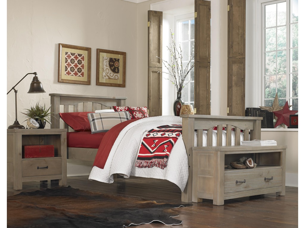 NE Kids HighlandsTwin Harper Bed