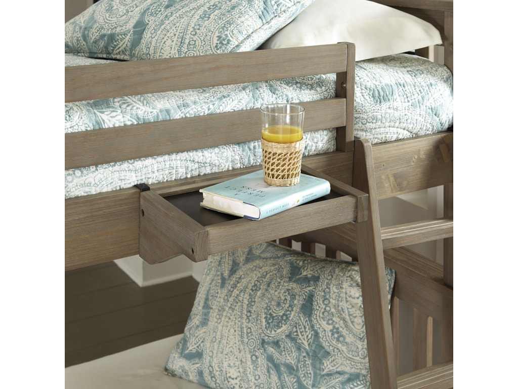 NE Kids HighlandsTwin Over Full Harper Bunk Bed With Trundle