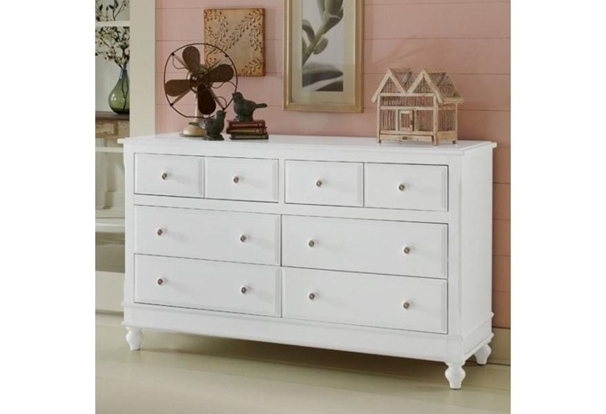 Ne Kids Lake House 8 Drawer Dresser With Secret Drawer Westrich