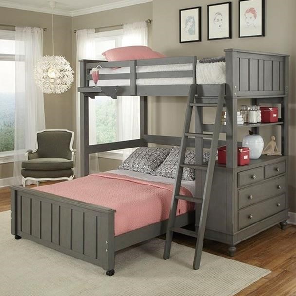 girls loft bed